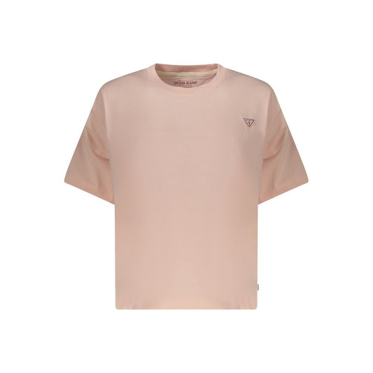 Guess Jeans Rosa Cotton Women T-Shirt