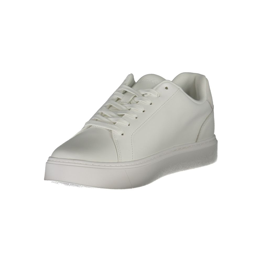 Calvin Klein Bianco Polyurethane Men Sneaker 1728,67403481248,Athletic - Sneakers - Shoes,Calvin Klein,EU40/US7,EU41/US8,EU42/US9,EU43/US10,EU44/US11,EU45/US12,Men,New with tags,Shoes,Sneakers - Shoes,White