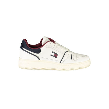 Tommy Hilfiger Bianco Polyurethane Men Sneaker 1728,67403481248,Athletic - Sneakers - Shoes,EU40/US7,EU41/US8,EU42/US9,EU43/US10,EU44/US11,EU45/US12,EU46,Men,New with tags,Shoes,Sneakers - Shoes,Tommy Hilfiger,White