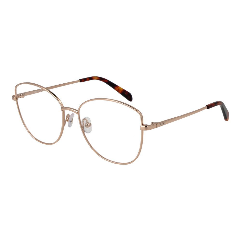 Emilio Pucci Rose Gold Metal Glasses (Frames)