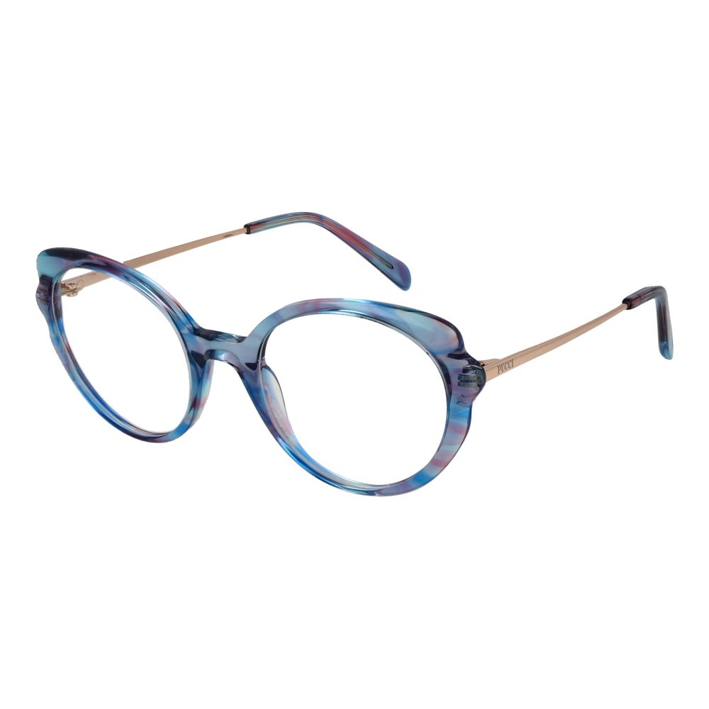 Emilio Pucci Blue Plastic Glasses (Frames)