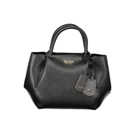 Guess Jeans Nero Poliuretano Women Handbag 1728,67403481248,Bags,Black,Guess Jeans,Handbags - Bags,New with tags,Women