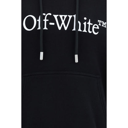 Off-White Black Cotton Sweatshirt