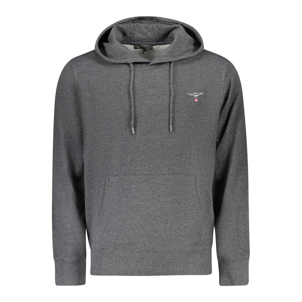 Accademia Militare Grigio Cotton Men's Hoodie