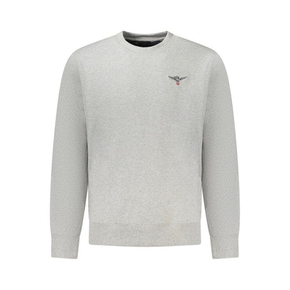 Accademia Militare Gray Cotton Men's Sweatshirt