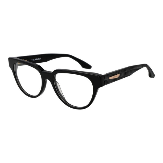 Trussardi Black Acetate Glasses (Frames) Trussardi