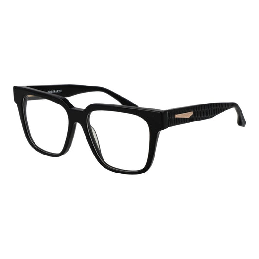 Trussardi Black Acetate Glasses (Frames) Trussardi