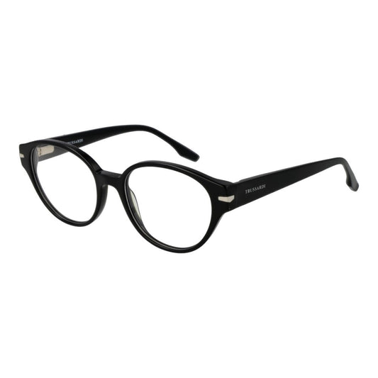 Trussardi Black Acetate Glasses (Frames) Trussardi