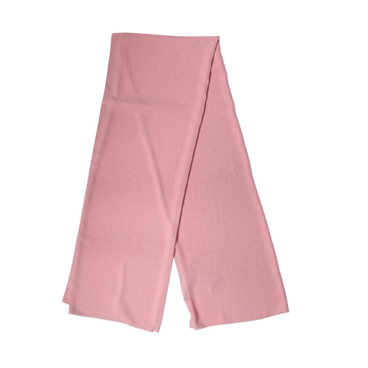 Dolce & Gabbana Pink Silk Stole Neck Wrap Shawl Men Scarf