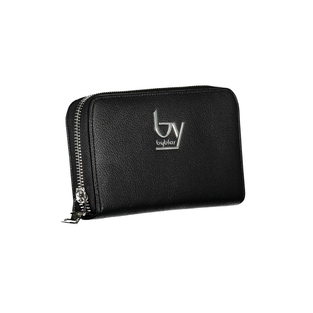BYBLOS Black Polyurethane Women Wallet
