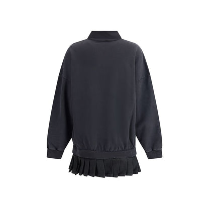 Balenciaga Black Cotton Casual Dress