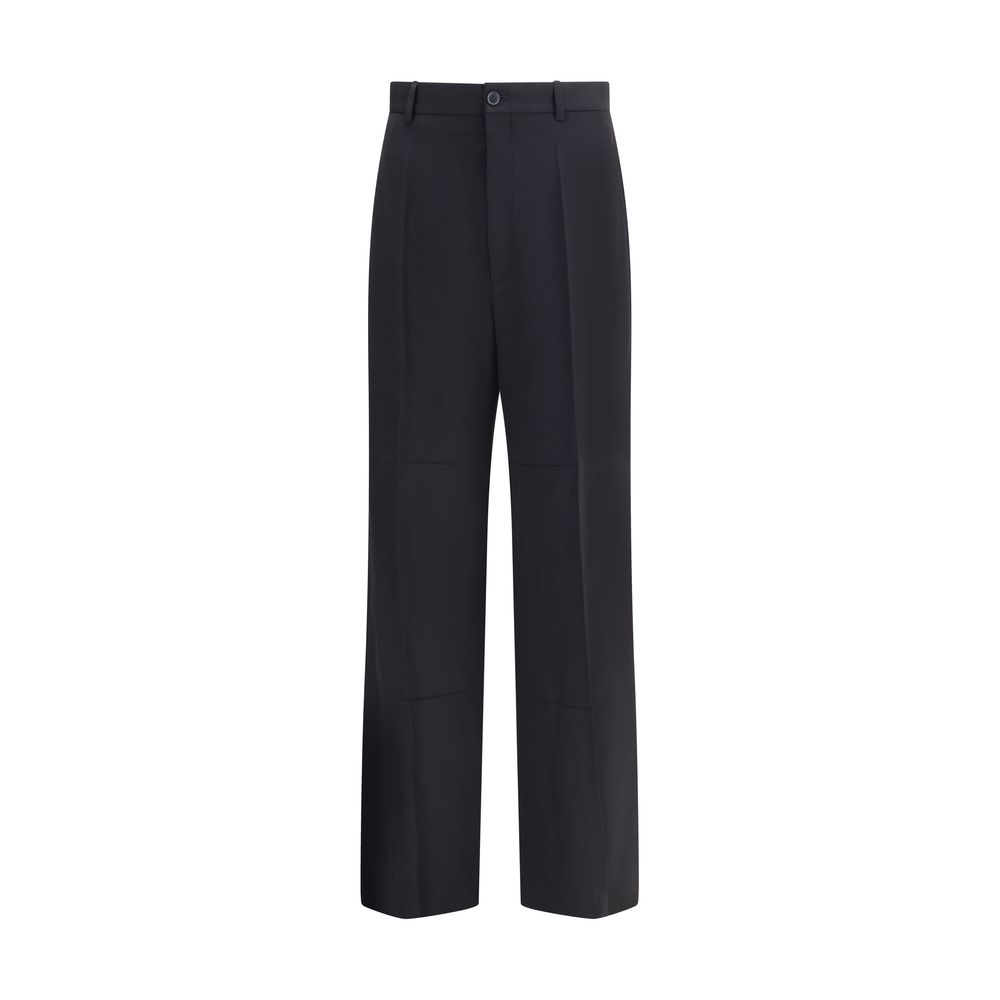 Balenciaga Black Viscose Dress Pants