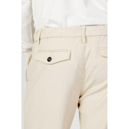 Borghese Beige Nylon Casual Pants