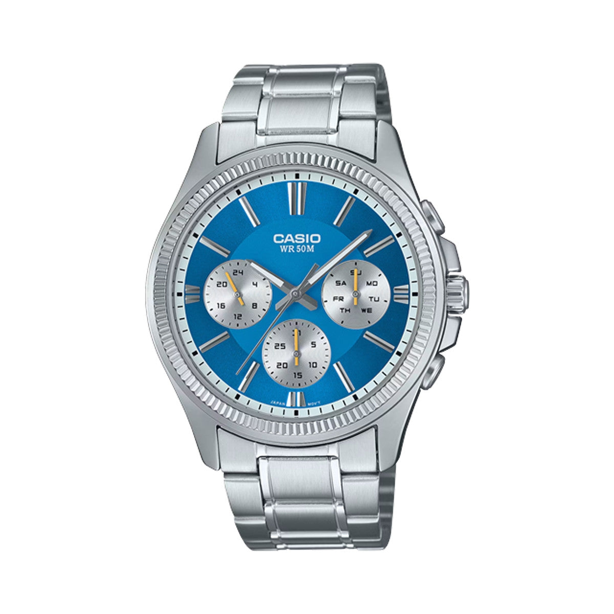 CASIO Mod. DAY DATE MULTIFUNCTION - LIGHT BLUE CASIO EU