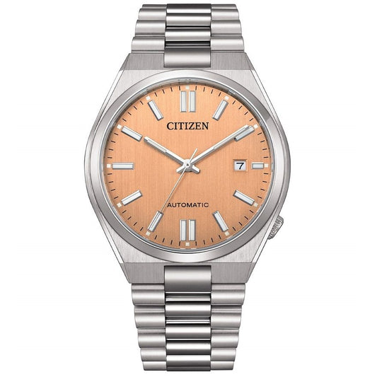 CITIZEN Mod. TSUYOSA Automatic - SALMON PINK Gent,READY STOCKED WATCHES,Wristwatch