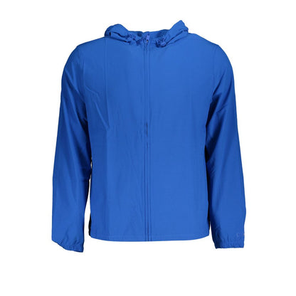 Calvin Klein Blue Polyester Men's Sports Jacket