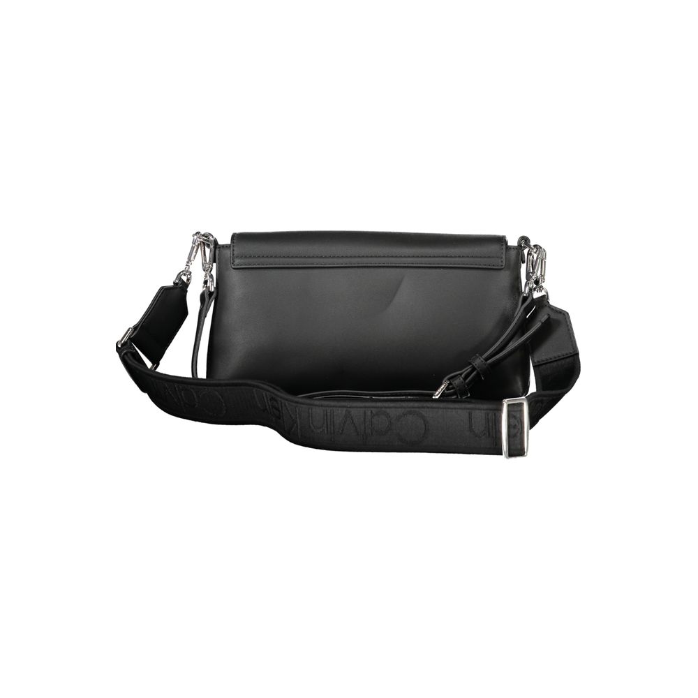 Calvin Klein Nero Poliestere Women Shoulder Bag