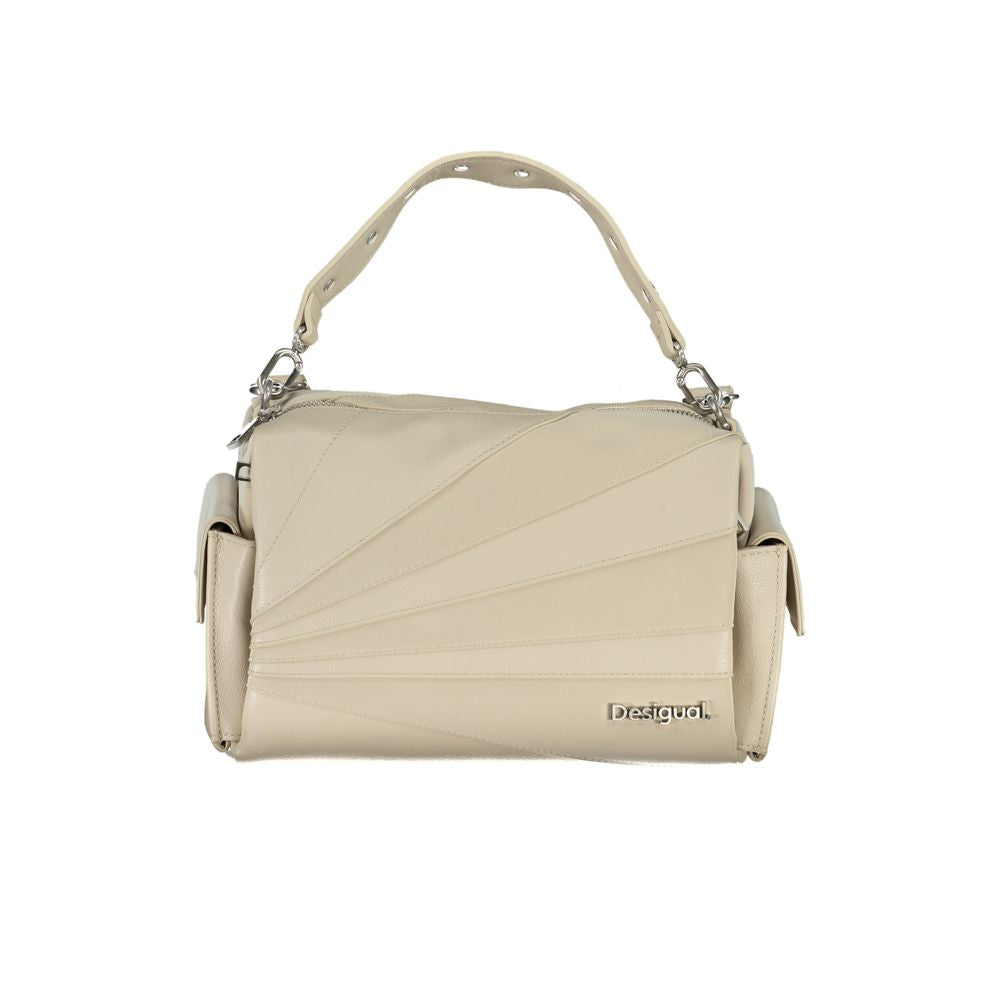 Desigual Beige Polyurethane Women Handbag