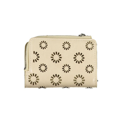 Desigual Beige Polyurethane Women Wallet