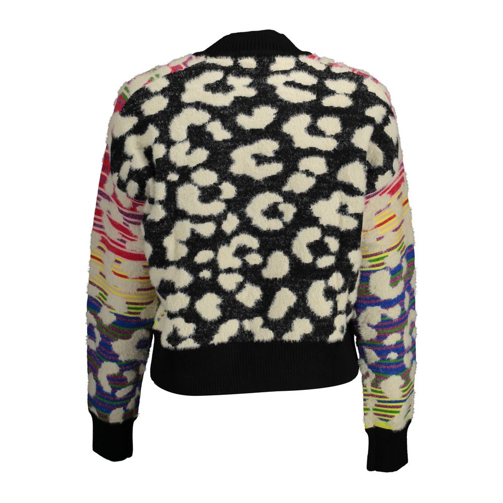 Desigual Blu Polyamide Women Sweater