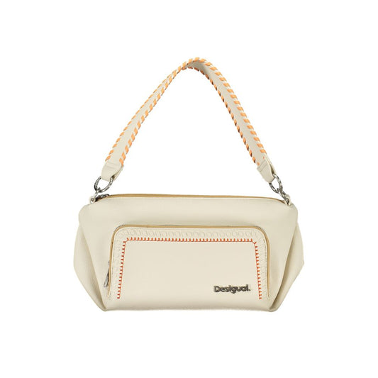 Desigual White Polyurethane Womens Handbag