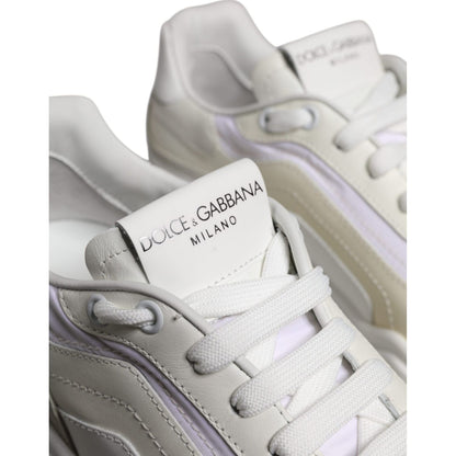 Dolce & Gabbana White Daymaster Low Top Sneakers Shoes