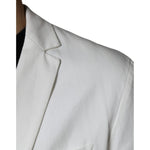 Dondup White Single Breasted One Button Dress Formal Blazer JKT41234-50