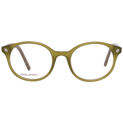 Dsquared² Green Unisex Frames 1728,67465543840,Accessories,Dsquared²,Glasses (Frames) - Glasses and Sunglasses - Accessories,Glasses and Sunglasses - Accessories,Green,New with tags,Unisex