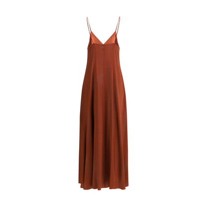 Forte_Forte Orange Silk Casual Dress