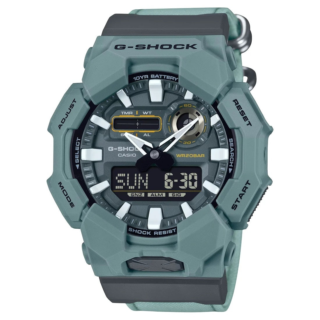 CASIO G-SHOCK Mod. NEW RUGGED BASIC Digital 10-Year Battery CASIO G-SHOCK