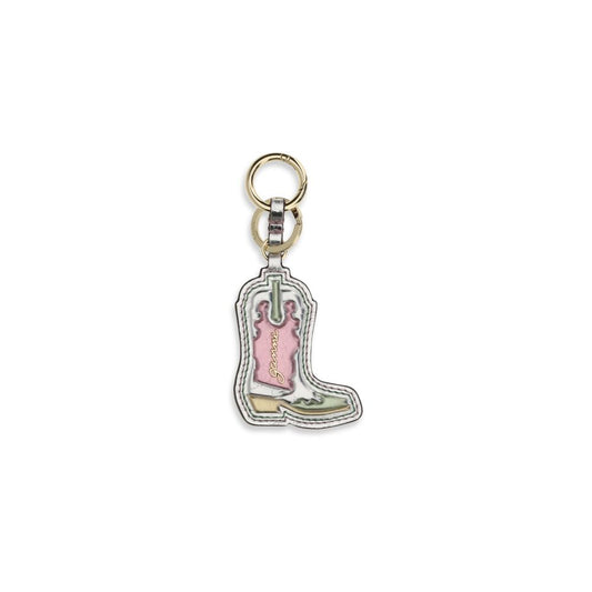 Ganni Silver Polyethylene Keychain 1728,72470364320,Accessories,Ganni,Keychains - Other Accessories - Accessories,New with tags,Other Accessories - Accessories,Silver,Women