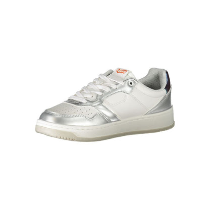 Gas Bianco Polyurethane Women Sneaker
