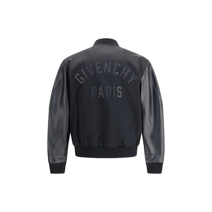 Givenchy Black Cotton Bomber
