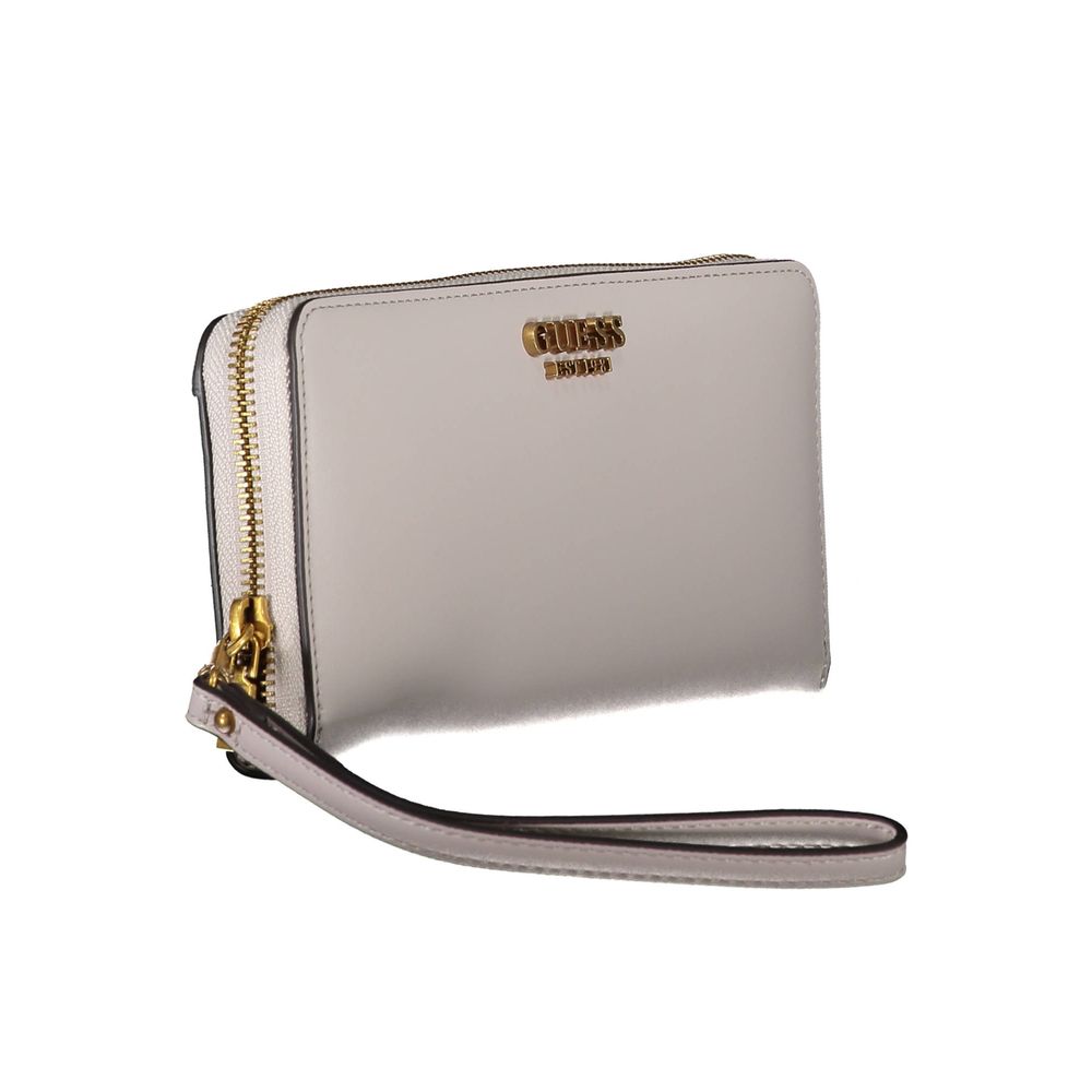 Guess Jeans Grigio Poliuretano Women Wallet