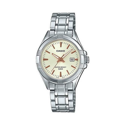 CASIO COLLECTION Mod. LADY DATE - CHAMPAGNE