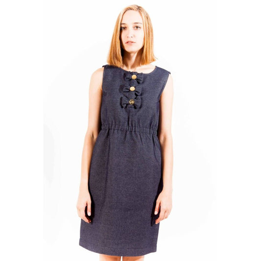 Love Moschino Blu Cotone Womens Dress