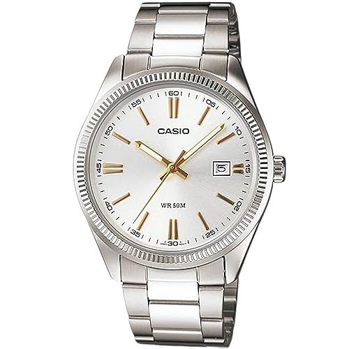 CASIO COLLECTION Mod. DATE - SILVER, GOLD INDEXES-0