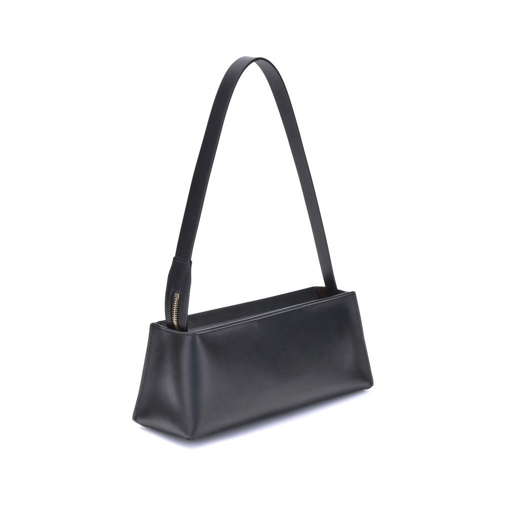 Marni Black Calf Leather Bos Taurus Shoulder Bag