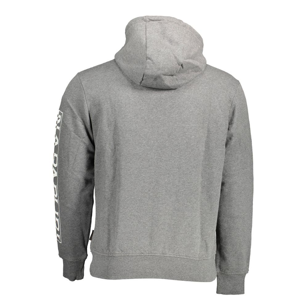 Napapijri Grigio Cotton Men's Sweatshirt