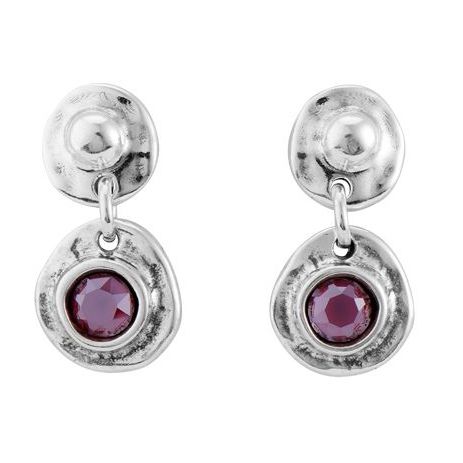 ORECCHINI UNO DE 50 MOD. UD_PEN0619ROJMTL0U