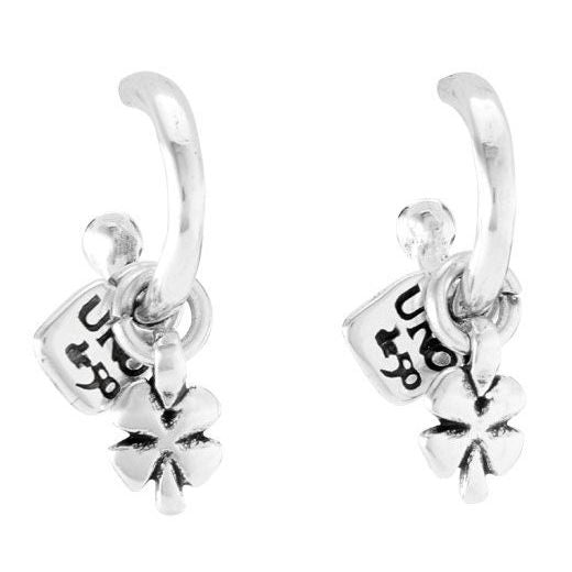 ORECCHINI UNO DE 50 MOD. UD_PEN0644MTL0000U DESIGNER FASHION JEWELLERY