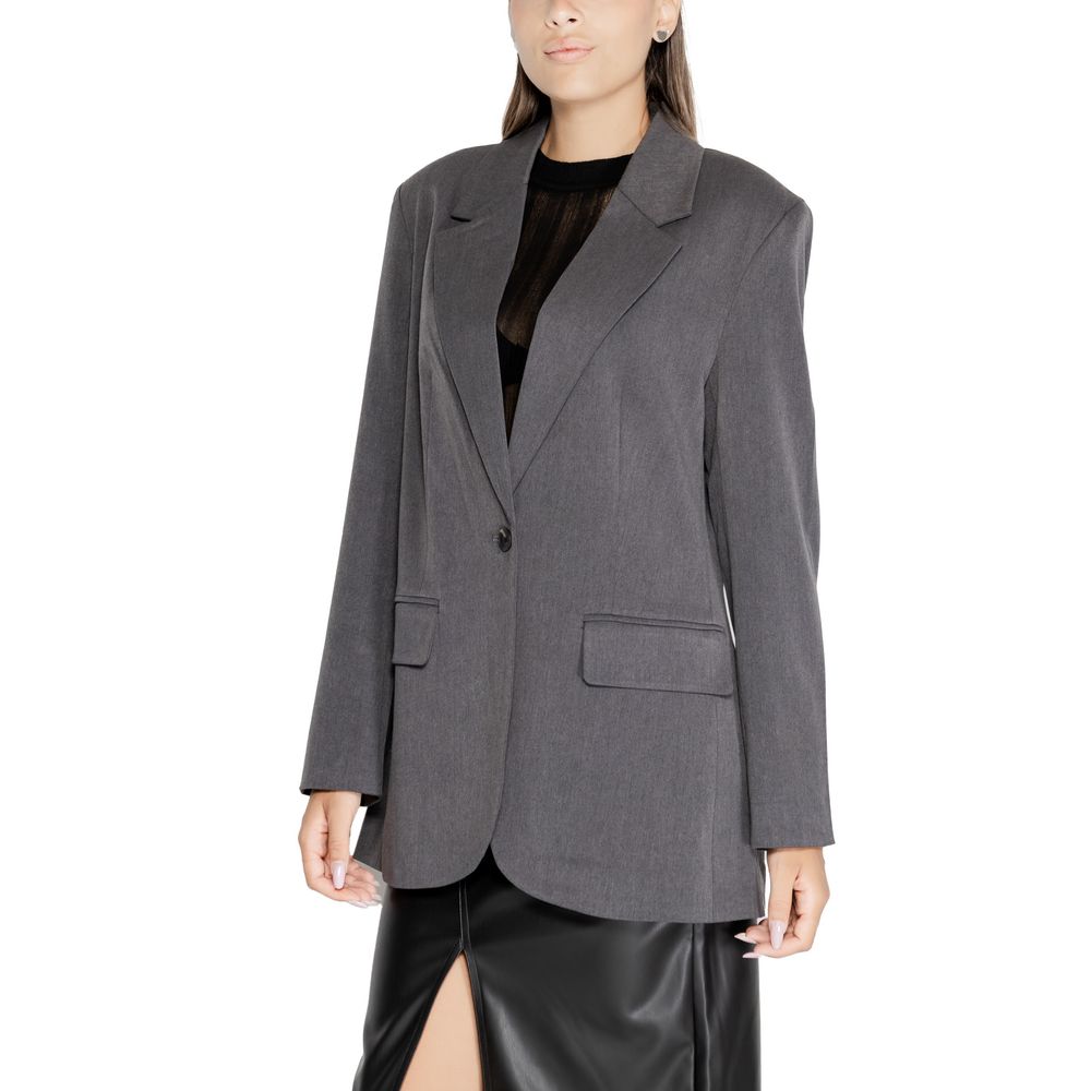 Only Gray Recycled Polyester Blazer