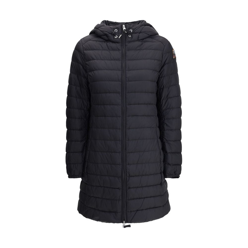 Parajumpers Black Nylon Coat