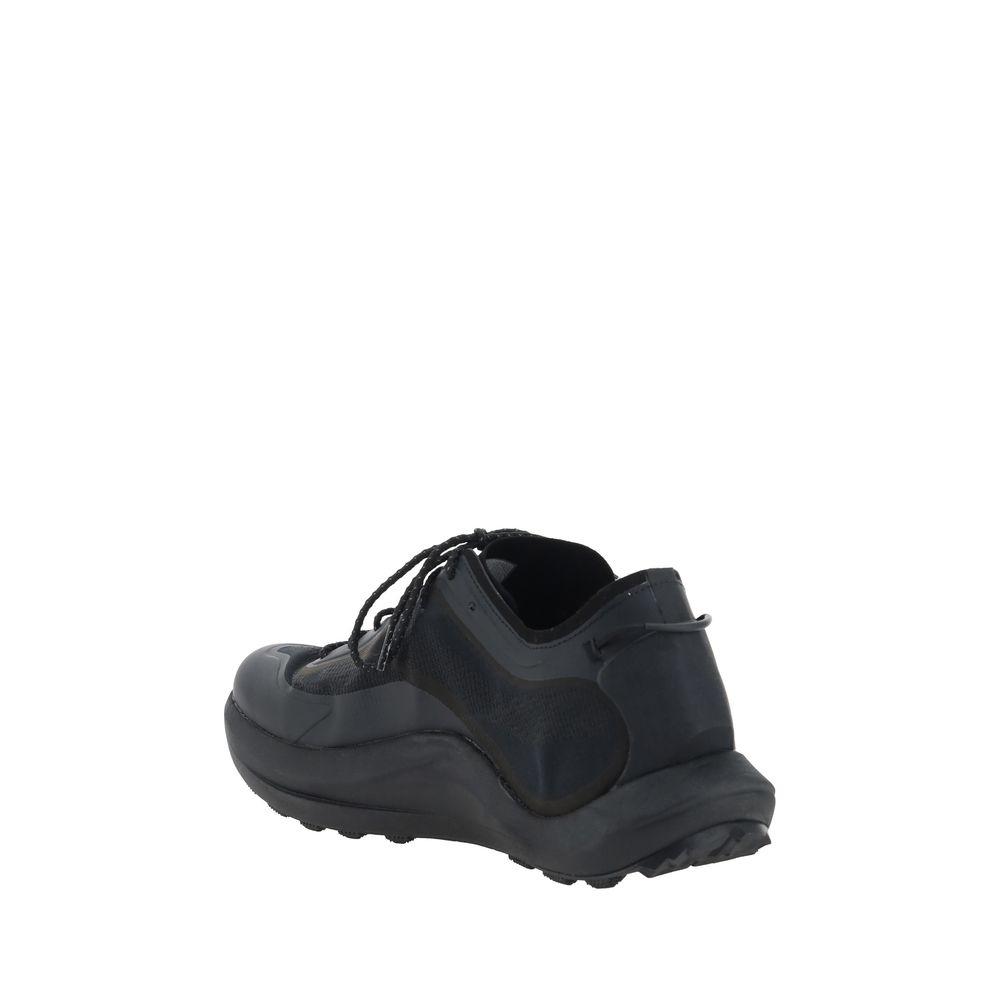 ROA Black Rubber Athletic Sneakers