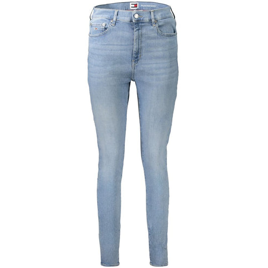 Tommy Hilfiger Azzurro Cotton Women Jeans
