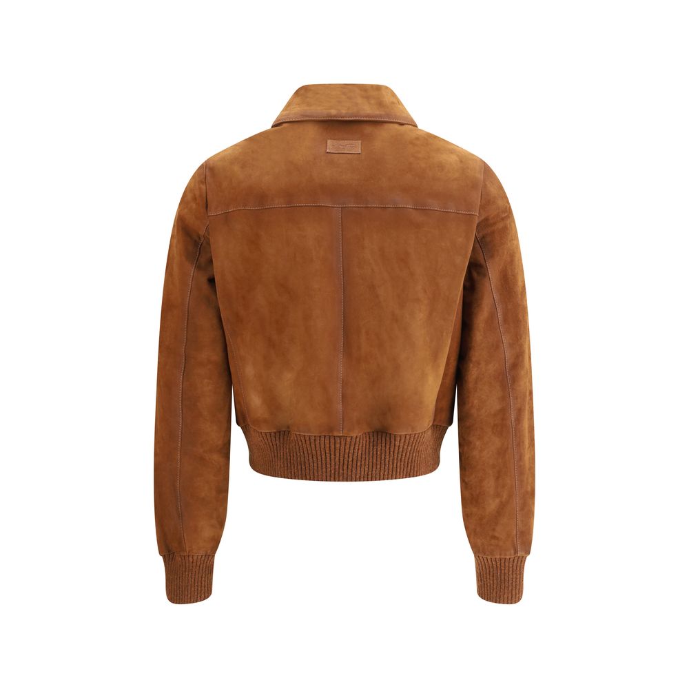 Valstar Brown Goatskin Jackets And Coat