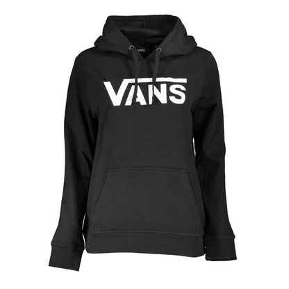 Vans Black Cotton Women Hoodie