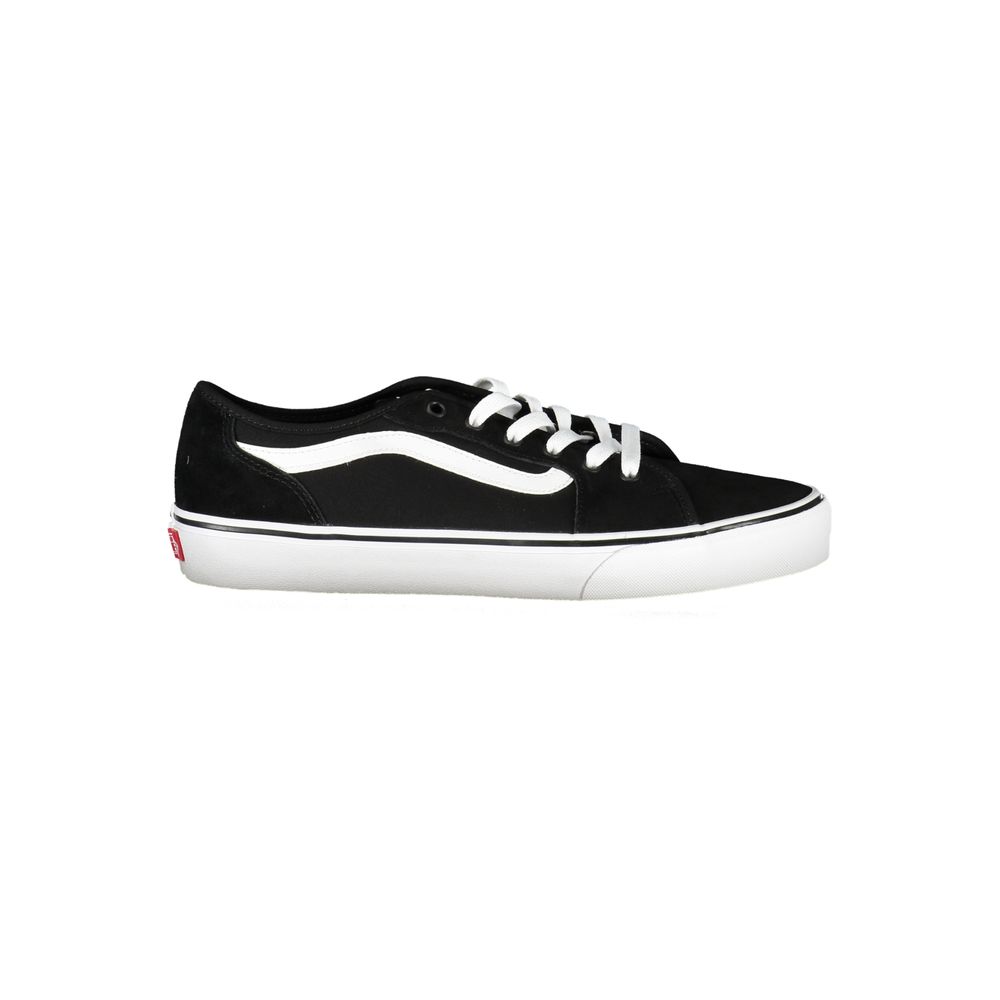 Vans Black Leather Men Sneaker