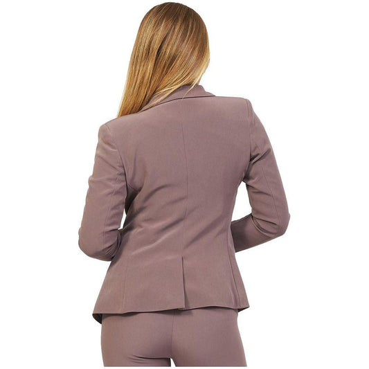 Yes Zee Gray Polyester Suits & Blazer YE-13701-XL