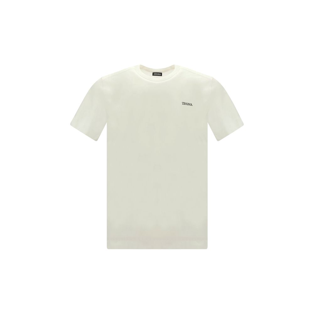 ZEGNA White Cotton T-Shirt